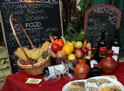 Greek Taverna Menu Board