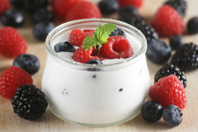 Greek Yogurt with Berries