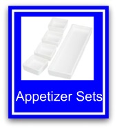 White Appetizer Sets