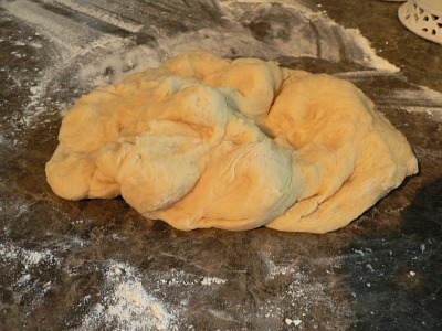 ready to knead Greek Christmas Bread