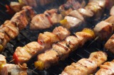 Monkfish Kebabs