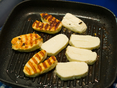 Greek Saganaki Fried Cheese