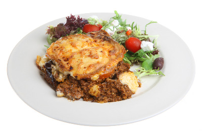 Plate of Moussaka