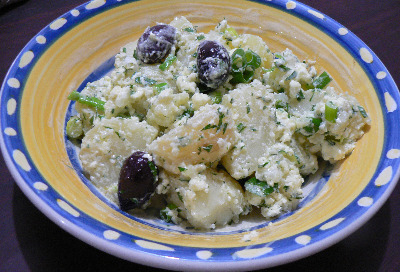 Greek Potato and Feta Salad