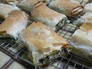 Spanakopita Spinach Pie with Feta Cheese