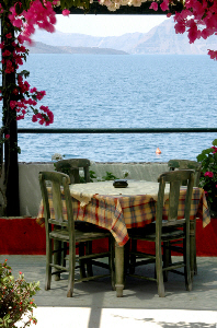 Greek Taverna with Sea Views